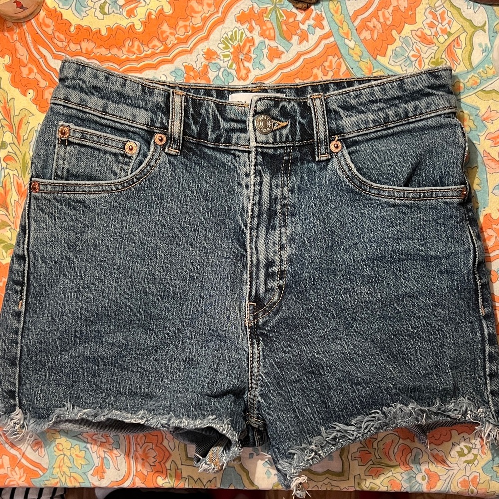 Zara Blue Jean Shorts